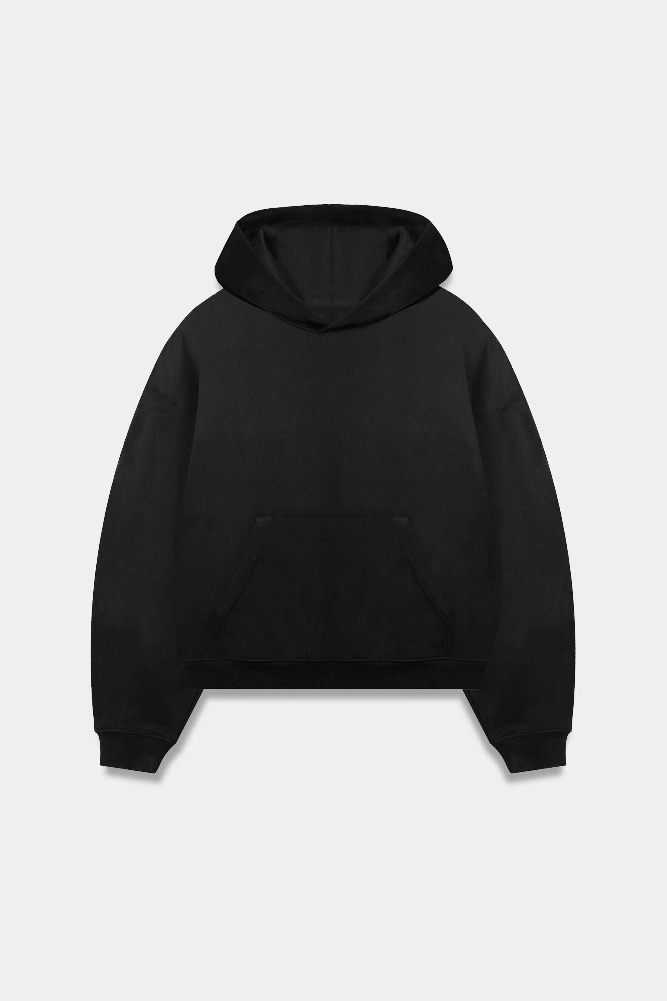 BLACK TERRY HOODIE