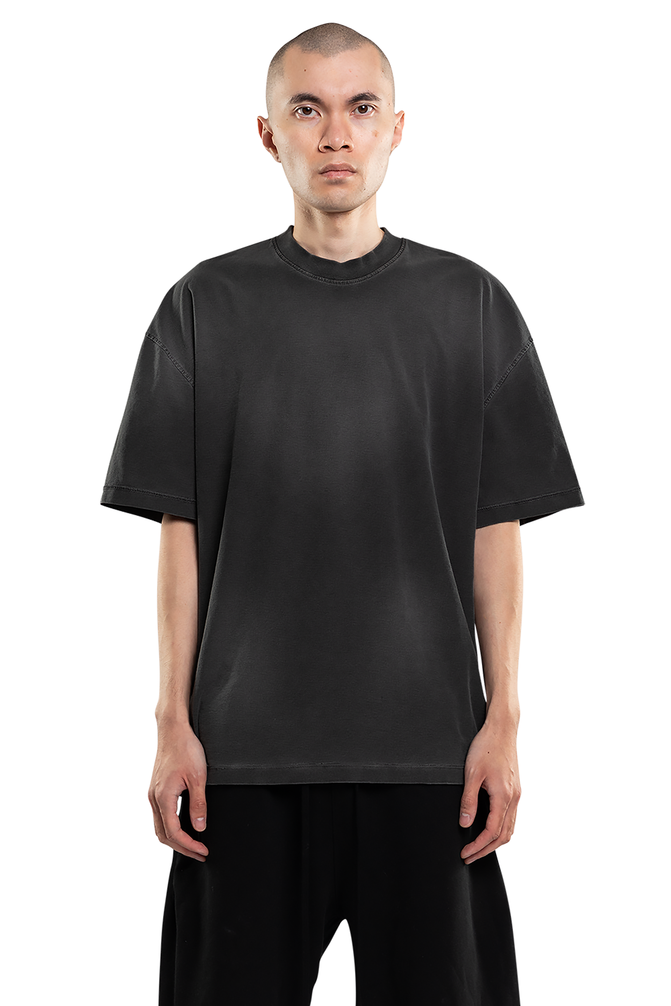 SUN FADE BLACK T-SHIRT